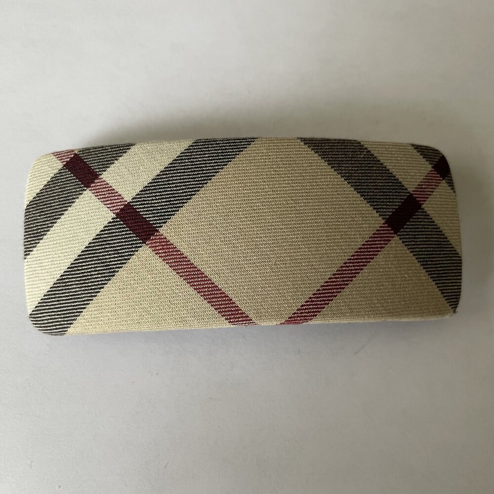 BURBERRY Hair BARRETTE in Classic, Iconic, Burberry Archive Beige Plaid LOGO